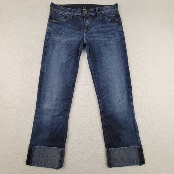 Citizens of Humanity Jeans Womens 28 Dani Cropped Straight Leg Stretch Denim Pan - Picture 1 of 14